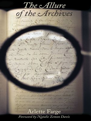 cover image of The Allure of the Archives